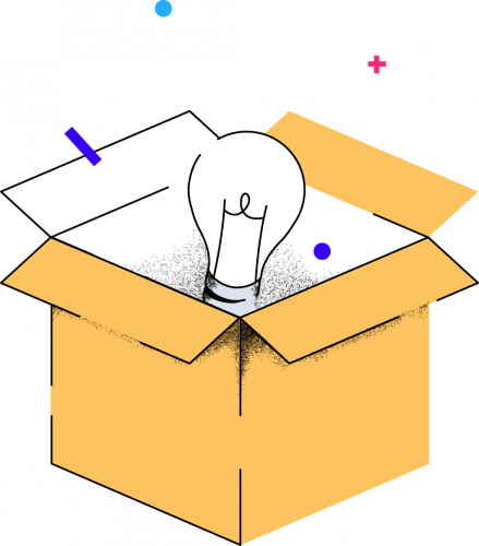 box full of ideas transparent png